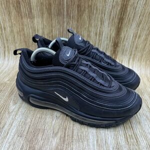 Nike Air Max 97 Women's Size 7 Youth 5.5Y Triple Black Sneakers Shoes 921522-011